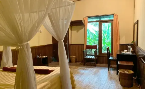 Double Room at the Rimba Orangutan Eco Lodge